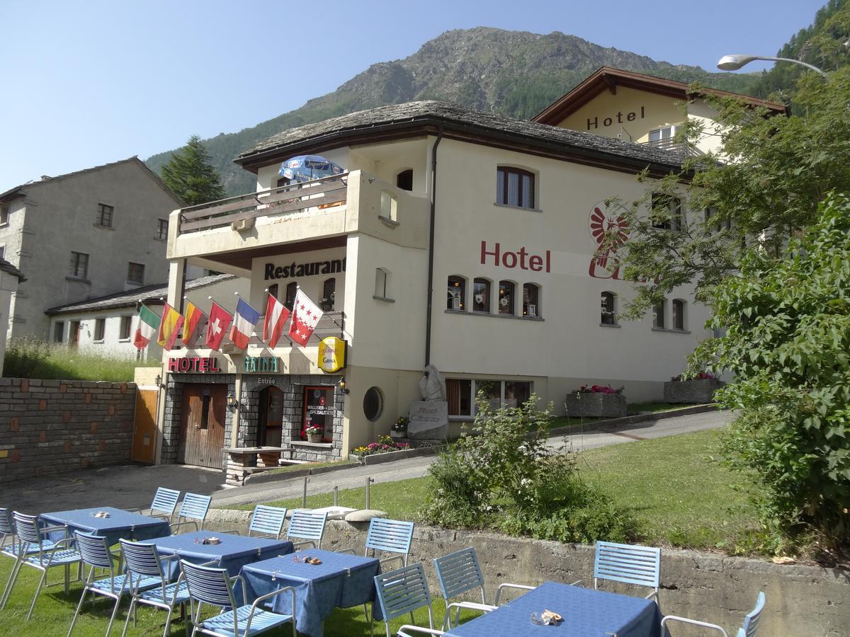 Hotel-Restaurant Grina Simplon 외부 사진
